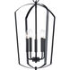 Ivey Lake 5 Light 15.75 inch Matte Black Indoor Pendant Ceiling Light